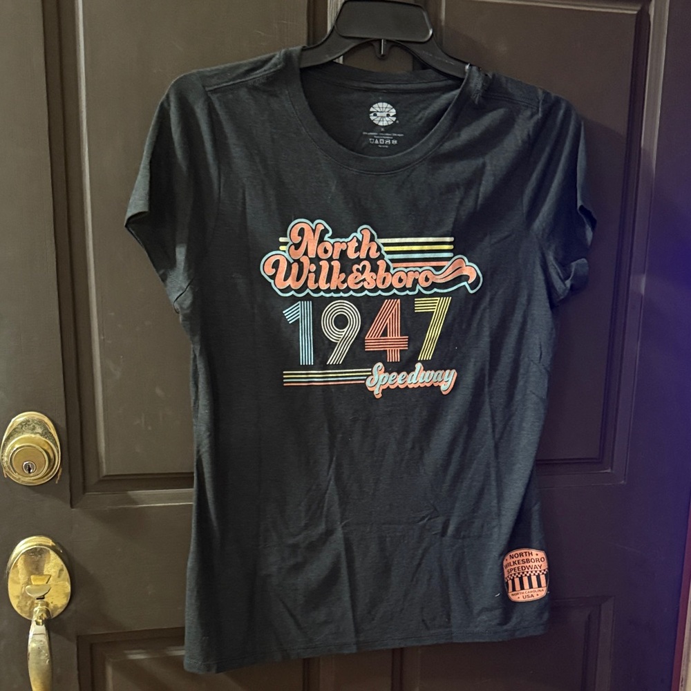 NASCAR Dark Grey North Wilkesboro 1947 Speedway Tee